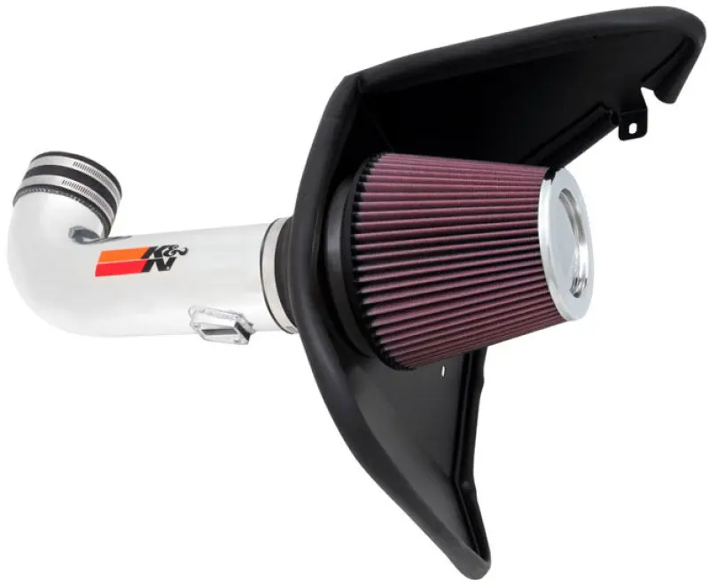 K&N KNN69-4519TP 10 Camaro 6.2L V8 Polished Typhoon Short Ram Intake №3