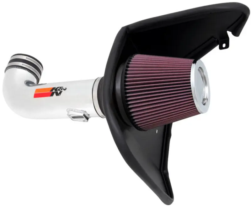 K&N KNN69-4519TP 10 Camaro 6.2L V8 Polished Typhoon Short Ram Intake №6