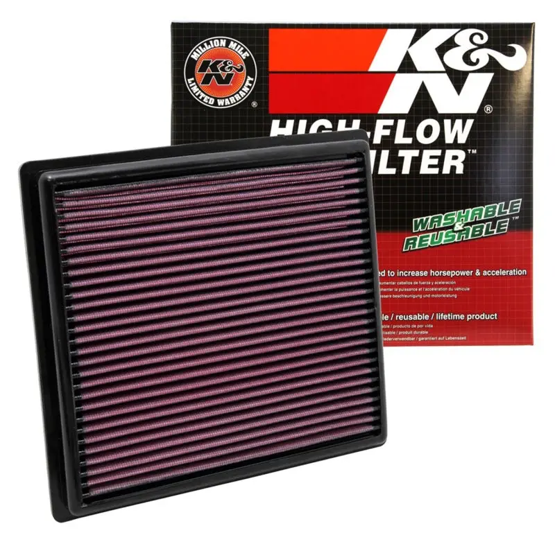 K&N KNN33-2443 10 Lexus RX350 3.5L-V6 Drop In Air Filter №18