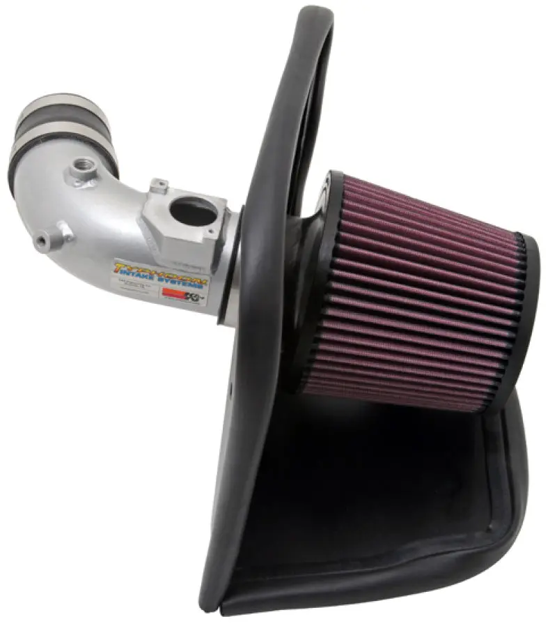 K&N KNN69-6012TS 10 Mazdaspeed3 L4-2.3L Silver Typhoon Short Ram Intake