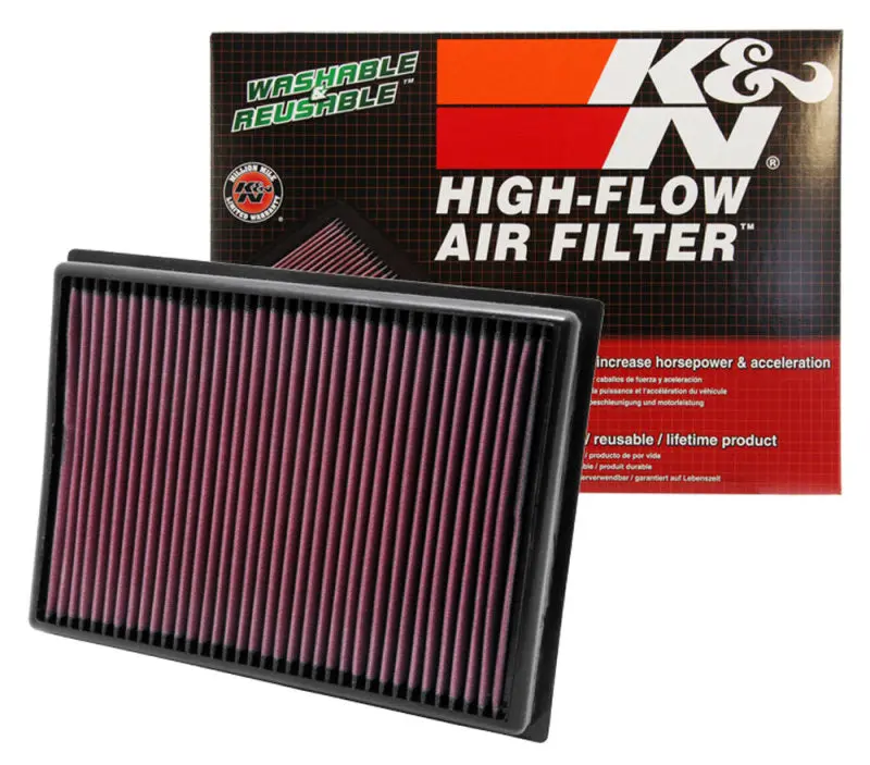 K&N KNN33-2438 10 Toyota 4 Runner 4.0L V6 / 2010 FJ Cruiser 4.0L-V6 Drop In Air Filter №24