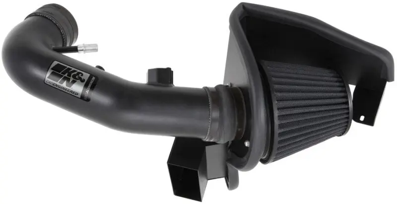 K&N KNN71-3527 11-14 Ford Mustang GT 5.0L V8 Black Performance Intake Kit