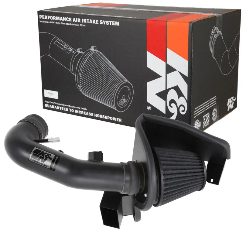 K&N KNN71-3527 11-14 Ford Mustang GT 5.0L V8 Black Performance Intake Kit №15