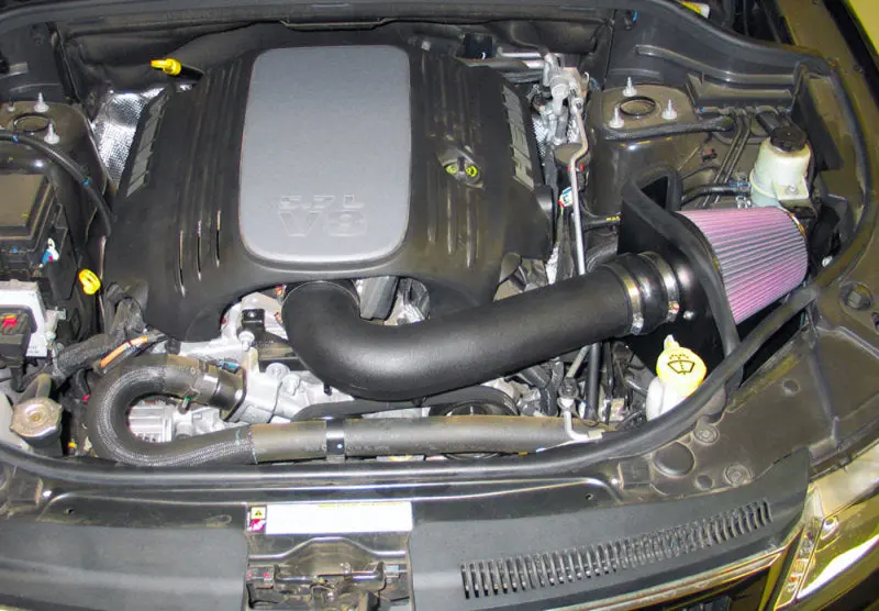 K&N KNN63-1563 11 Dodge Durango 5.7L V8 / 11 Jeep Grand Cherokee 5.7L V8 Aircharger Performance Intake