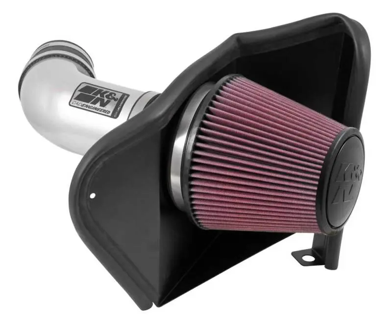 K&N KNN77-1567KS 12-15 Jeep Grand Cherokee SRT 8 6.4L V8 High Flow Performance Intake Kit