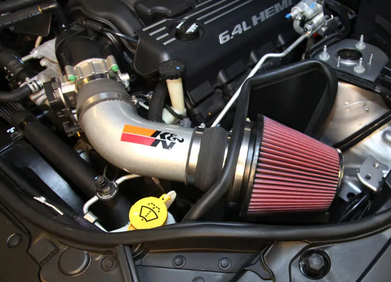 K&N KNN77-1567KS 12-15 Jeep Grand Cherokee SRT 8 6.4L V8 High Flow Performance Intake Kit №6