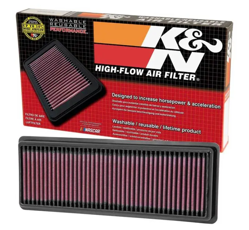 K&N KNN33-2487 12 Fiat 500 Abarth 1.4L Replacement Air Filter №6