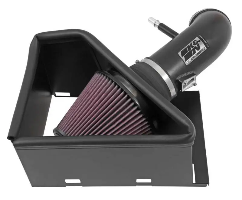 K&N KNN77-1568KTK 14-15 Ram 2500/3500 6.4L V8 High Flow Performance Intake Kit