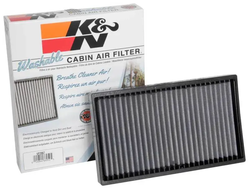 K&N KNNVF2067 14-18 Maserati Ghibli 3.0L / 14-18 Maserati Quattroporte 3.0l/3.8L Cabin Air Filter №3