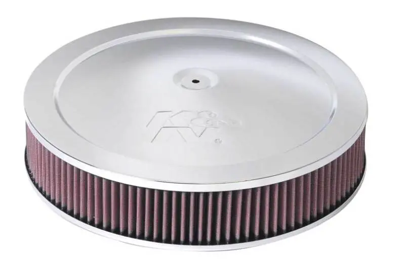 K&N KNN60-1280 14in Red Custom Air Cleaner Assembly - 5.125in ID X 14in OD X 2.75in H X 1.25in Drop Base №1