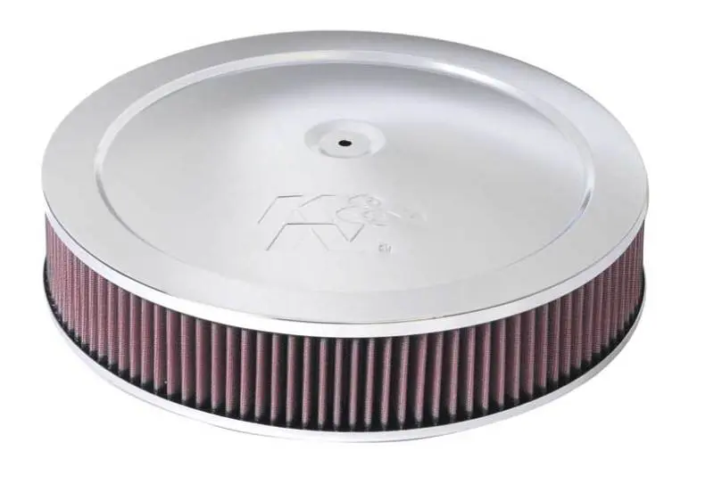 K&N KNN60-1280 14in Red Custom Air Cleaner Assembly - 5.125in ID X 14in OD X 2.75in H X 1.25in Drop Base №2