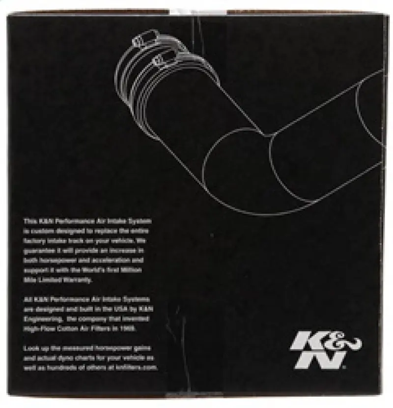 K&N KNN57-3089 15-16 Chevy Colorado / GMC Canyon 2.5L F/I 57 Series FIPK Performance Intake Kit №10