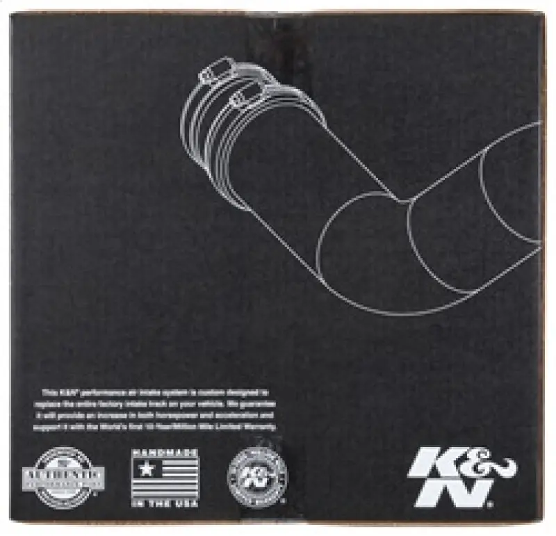 K&N KNN57-2594 15-17 Ford Mustang 3.7L V6 F/I Performance Intake Kit №14