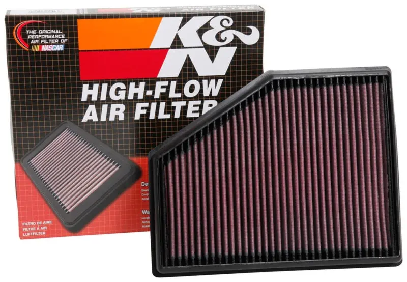 K&N KNN33-3079 15-18 BMW 740I L4-3.0L F/I Replacement Drop In Air Filter №13