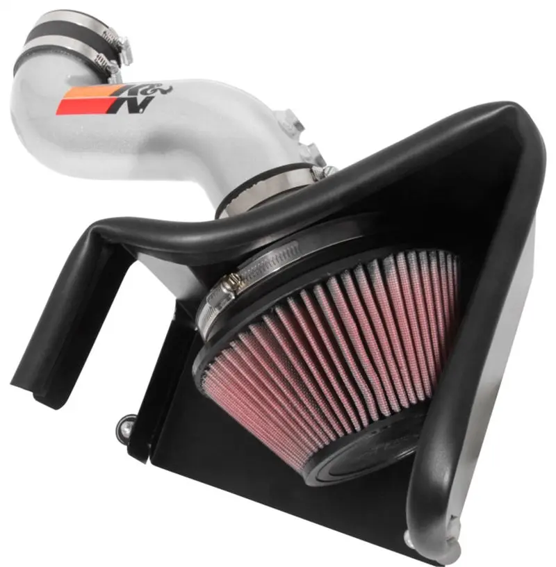 K&N KNN69-5321TS 15-18 Hyundai Sonata L4-2.4L F/I Silver Typhoon Short Ram Intake