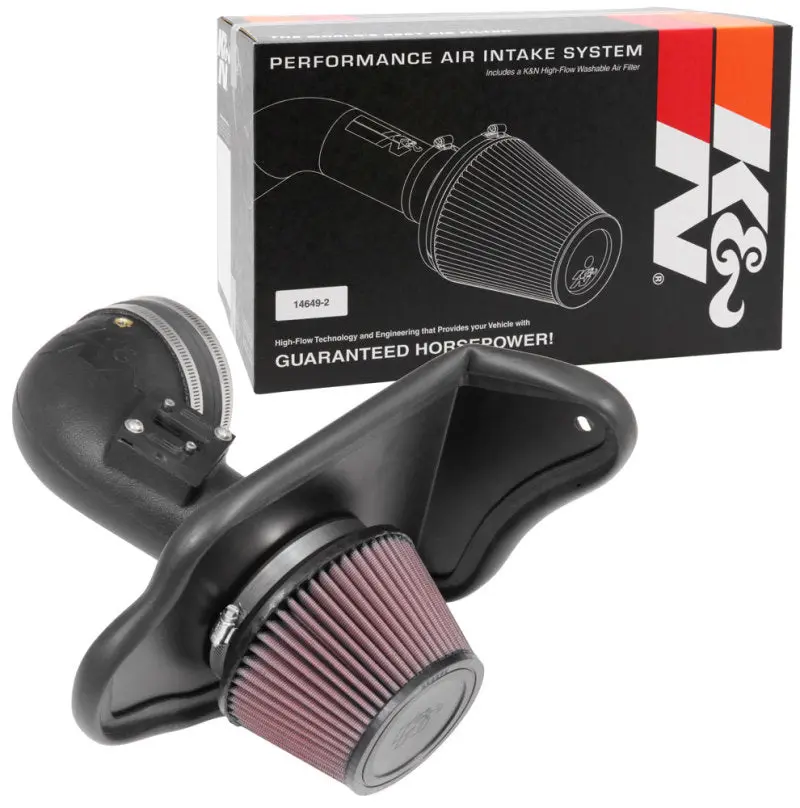 K&N KNN57-3100 16-17 Cadillac ATS L4-2.0L Turbo 57 Series FIPK Performance Intake Kit №5