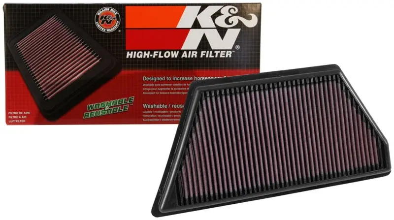 K&N KNN33-5055 16-17 Cadillac CT6 V6-3.6L F/L Drop In Air Filter №15