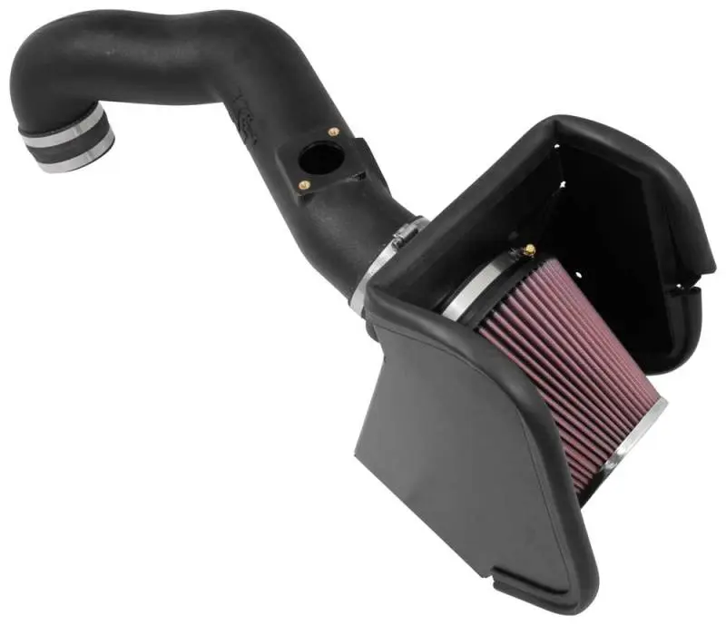 K&N KNN63-6017 16-17 Nissan Titan XD V8-5.0L DSL 63 Series Aircharger Performance Intake №1