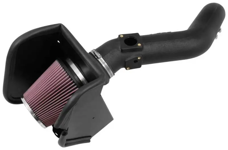 K&N KNN63-6017 16-17 Nissan Titan XD V8-5.0L DSL 63 Series Aircharger Performance Intake №11