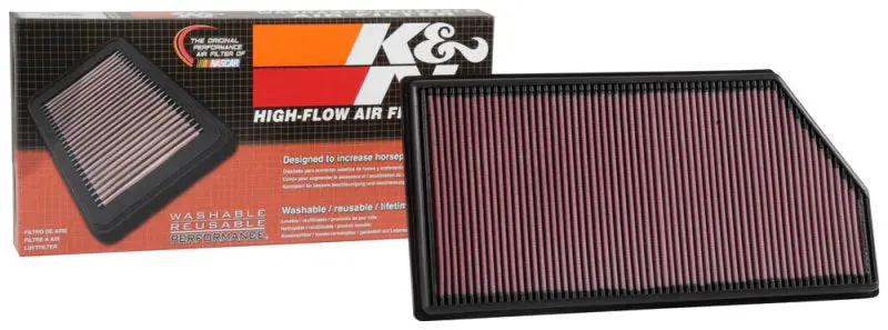 K&N KNN33-3068 16-18 Mercedes Benz E200d L4-2.0L Diesel Drop In Air Filter №10