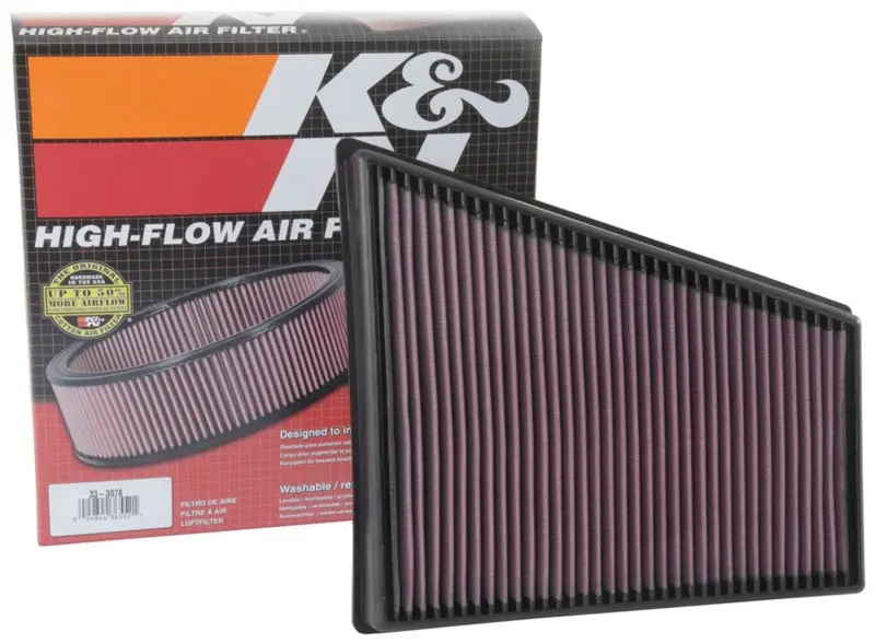 K&N KNN33-3078 16-18 Porsche 718 Boxster H4-2.0L Drop In Air Filter №11