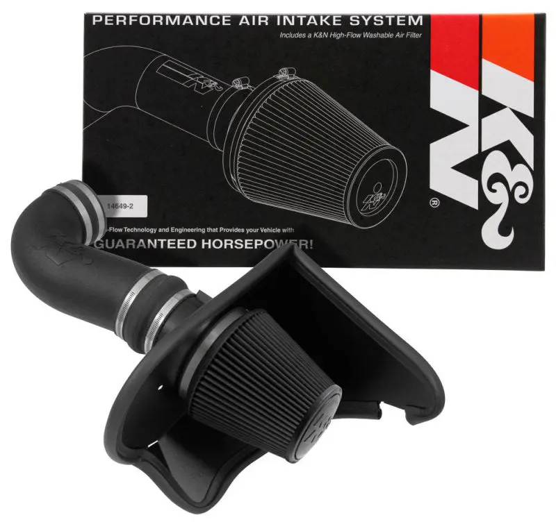 K&N KNN30-3092 16-23 Chevrolet Camaro SS 6.2L V8 F/I Dryflow Performance Air Intake System №6