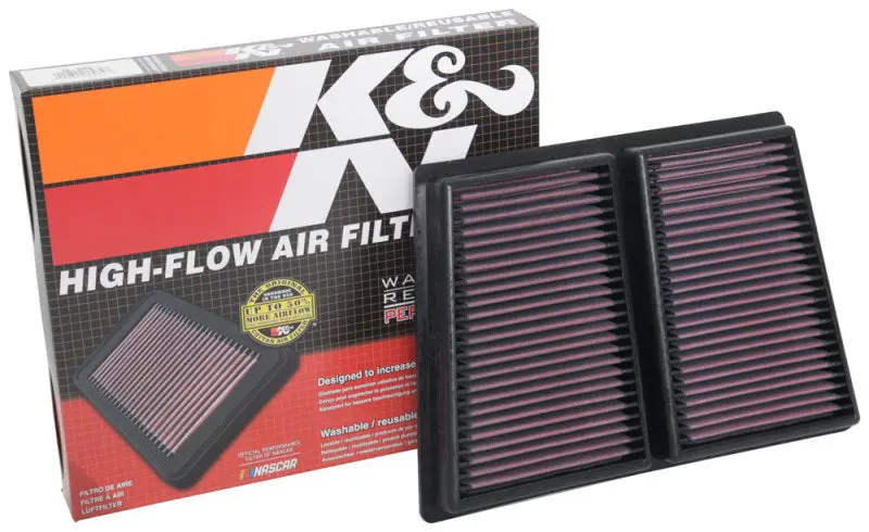 K&N KNN33-5085 17-18 Alpha Romeo Giulia 2.9L V6 F/I Replacement Panel Air Filter №7