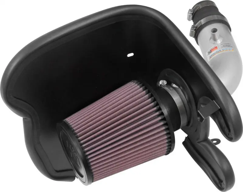 K&N KNN69-4537TS 17-18 Chevy Cruze 1.4L Turbo Silver Typhoon Short Ram Intake