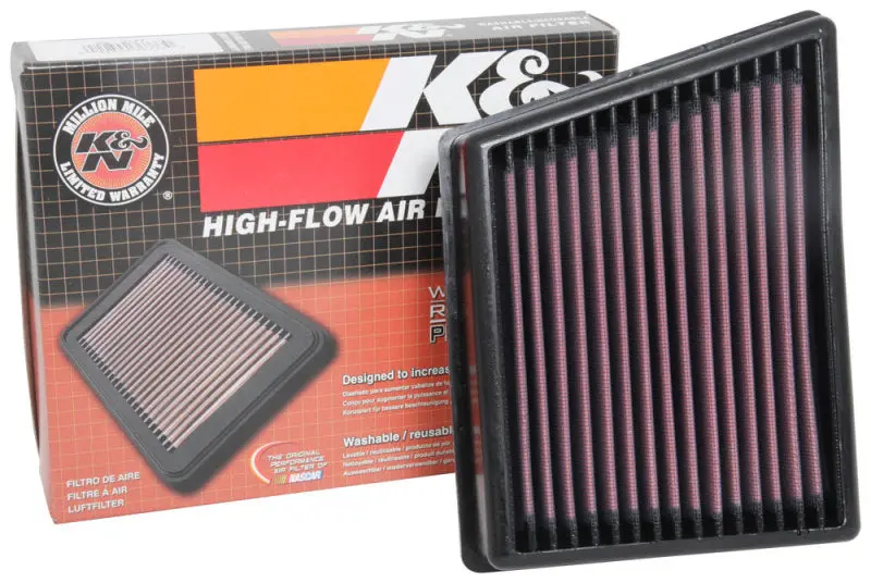 K&N KNN33-3117 17-18 Ford Fiesta VII L4-1.0L F/I Drop In Air Filter №10