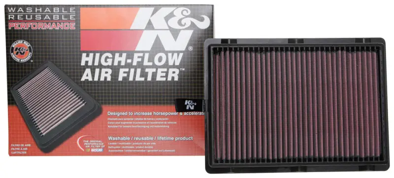 K&N KNN33-5075 17-18 Hyundai Santa Fe Sport L4-2.4L F/I Drop In Air Filter №17