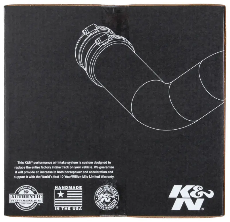 K&N KNN63-1580 18-20 Jeep Wrangler JL 2.0L Aircharger Performance Intake №9