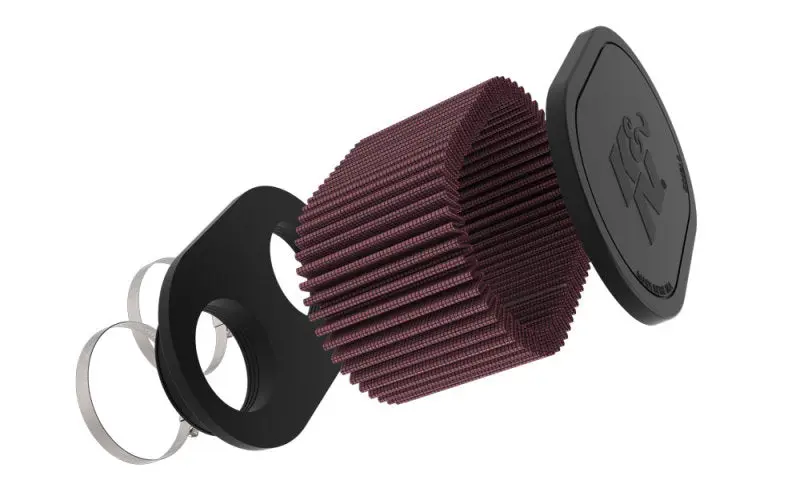 K&N KNNRU-3510 2-1/8in DUAL FLG 6-1/4 X 4inOD 3inH Universal Clamp-On Air Filter №3