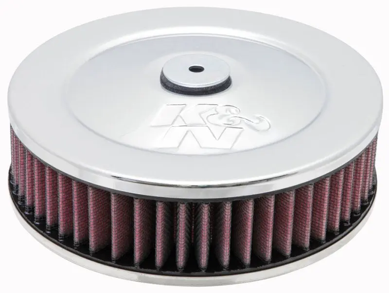 K&N KNN60-1030 2-5/8in Flange 7in Diameter 3in Height Round Air Filter Assembly W/ Vent №1