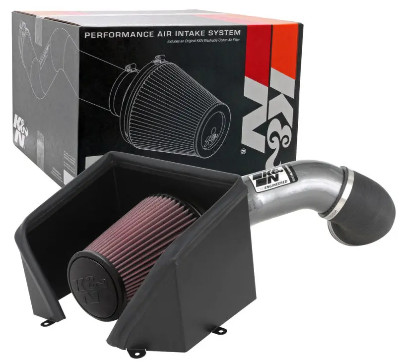 K&N KNN77-3103KC 20-21 Chevy / GMC 2500/3500 6.6L V8 Performance Air Intake System №3