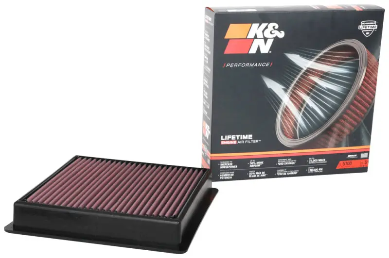 K&N KNN33-5100 20-21 Ford F250/F350 Super Duty 6.2/6.7/7.3L V8 Replacement Air Filter №3