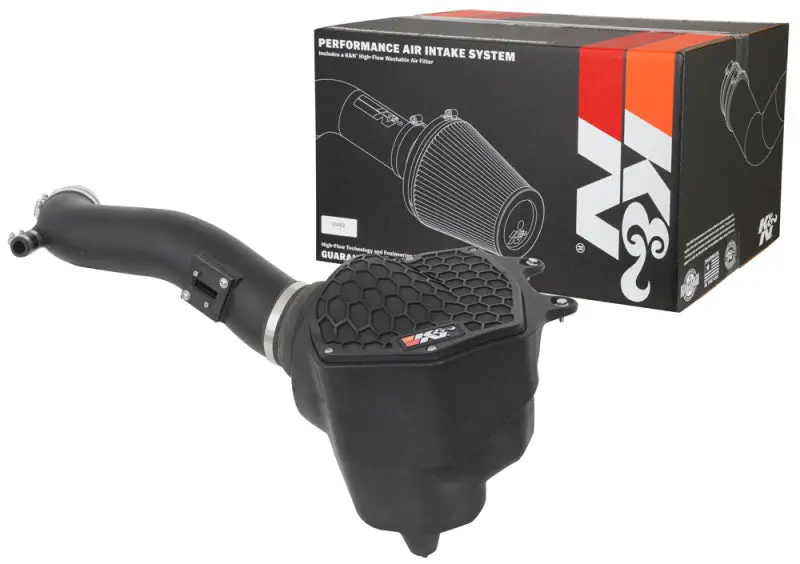 K&N KNN63-1587 20-21 Jeep Wrangler V6-3.0L DSL Aircharger Performance Intake №6