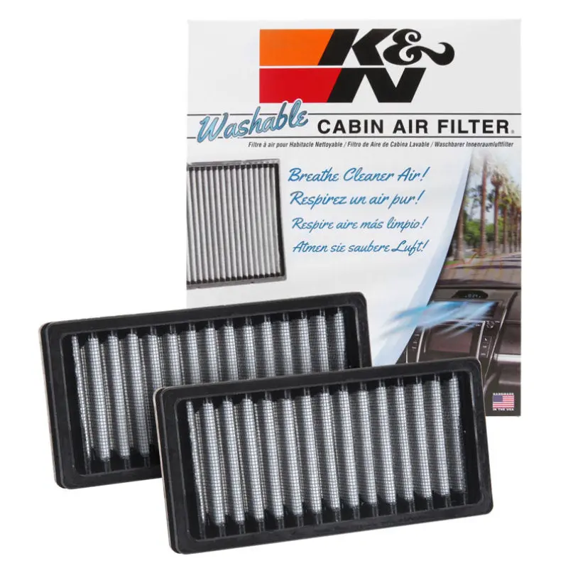 K&N KNNVF1010 2011-2016 Jeep Wrangler 2.8/3.6L Cabin Air Filter №24