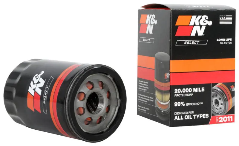 K&N KNNSO-2011 2011+ Buick Enclave 3.6L V6 / 2014+ Chevrolet Silverado 1500 5.3L V8 Spin-On Oil Filter №3