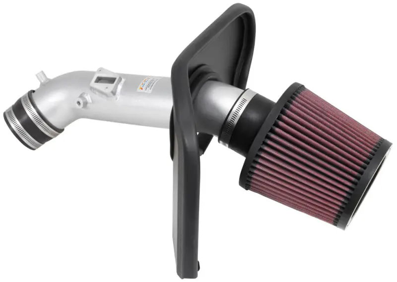 K&N KNN69-1213TS 2013-14 Honda Accord 2.4L L4 69 Series Typhoon Air Intake System - Silver Cold Air Intake Kit