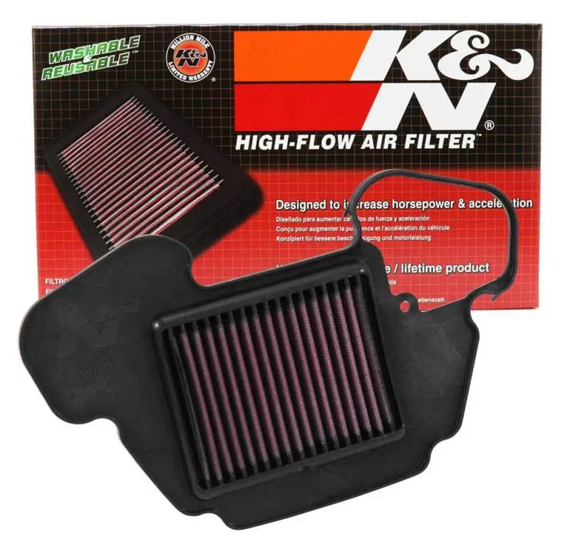 K&N KNNHA-1313 2013-2015 Honda Grom 125/MSX125 Air Filter №3