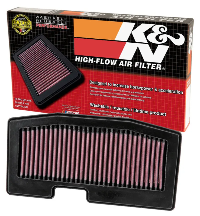 K&N KNNTB-6713 2013 Triumph Street Triple 675 Replacement Air Filter №5