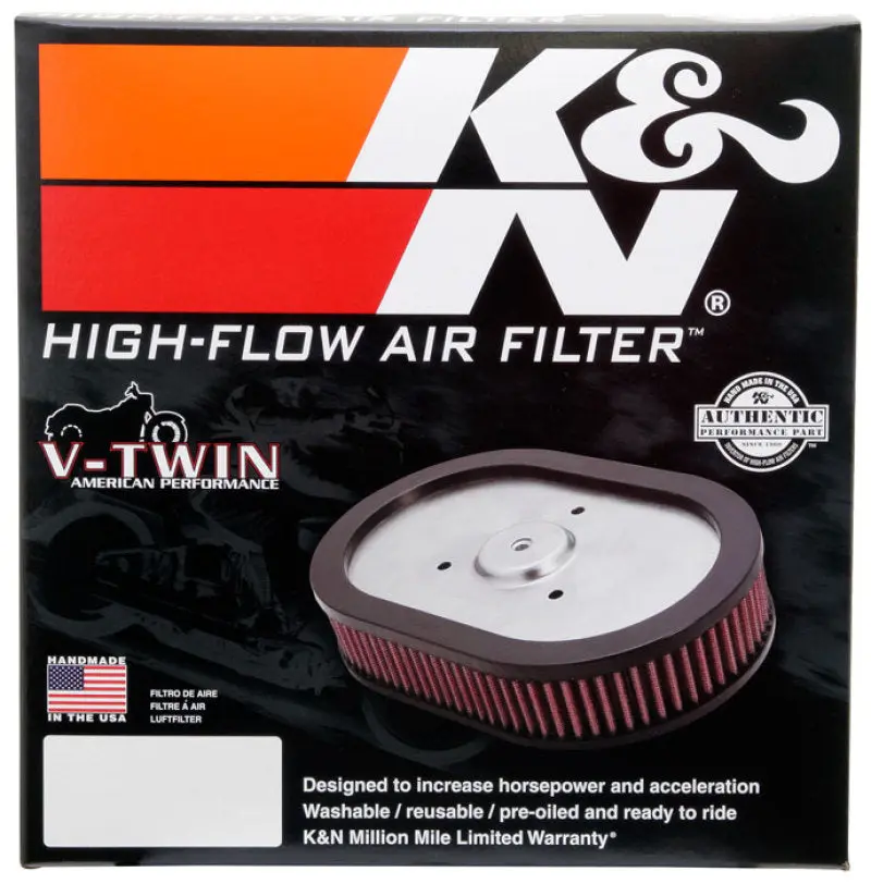 K&N KNNPL-1814 2014 Indian Chief Classic 111 CI Replacement Drop In Air Filter №7