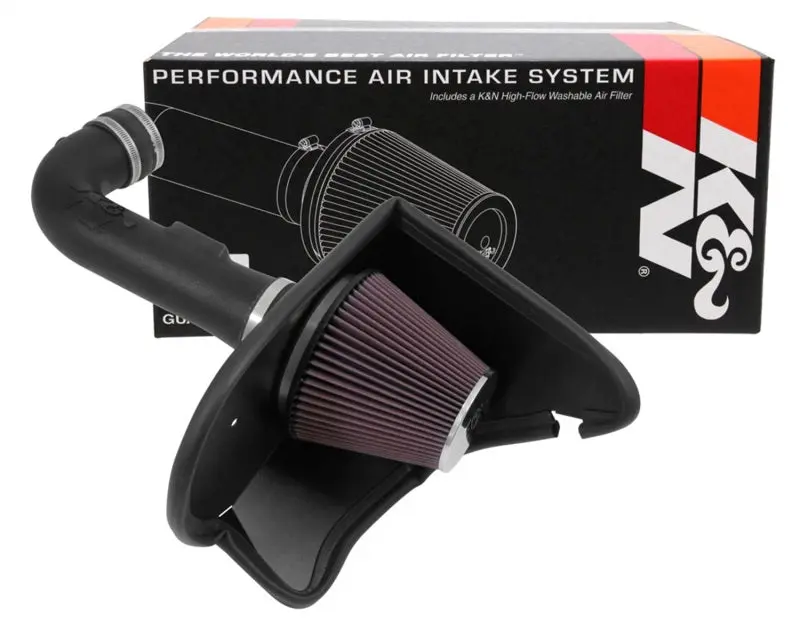 K&N KNN63-3094 2016-2017 Chevrolet Camaro V6-3.6L F/I Aircharger Performance Intake №18