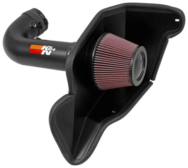 K&N KNN69-3538TTK 2016-2017 Ford Mustang Shelby 5.2L V8 Typhoon Cold Air Intake System