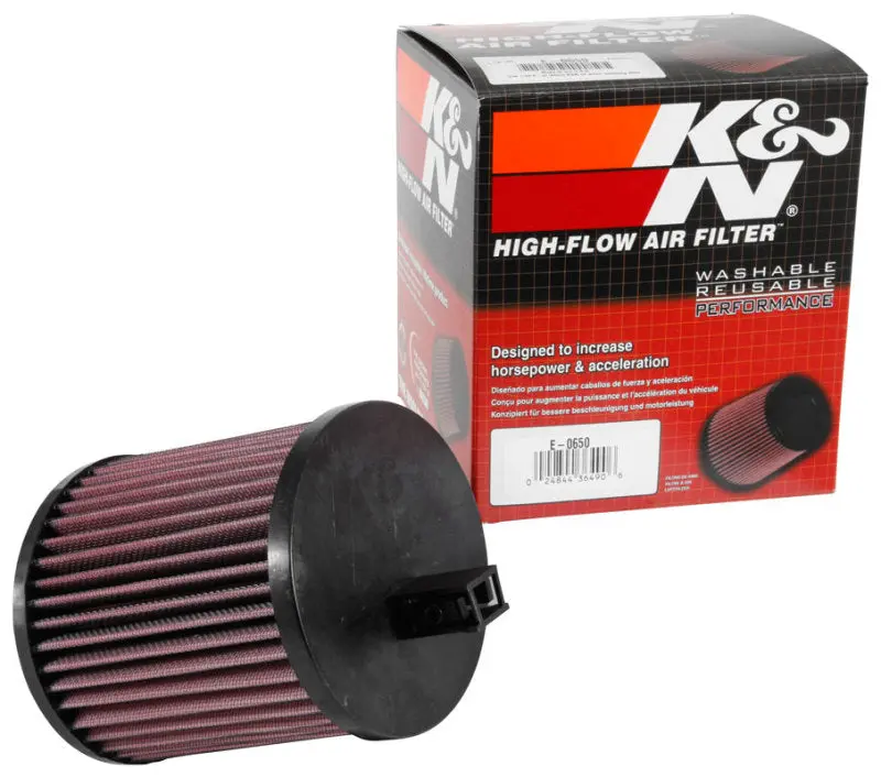 K&N KNNE-0650 2016 Cadillac ATS-V V6-3.6L F/L Drop In Air Filter - Replacement Air Filter №11