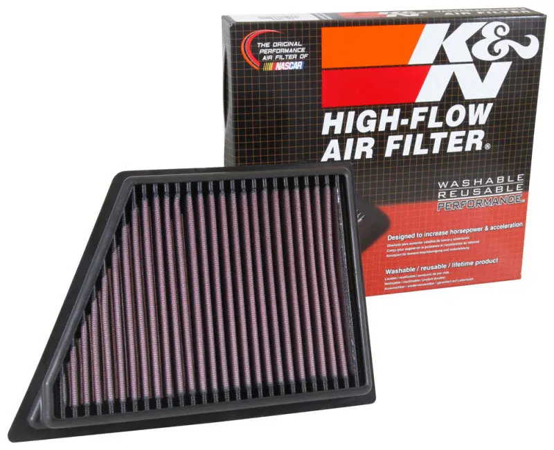 K&N KNN33-5054 2016 Cadillac CT6 V6 3.0L F/I (Right) Drop In Air Filter №12