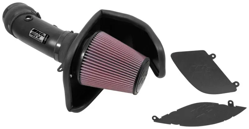 K&N KNN69-2553TTK 2017 Dodge Challenger Hellcat SC V8-6.2L F/L Typhoon Air Intake №1