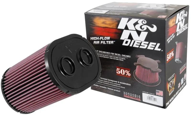 K&N KNNE-0644 2017 Ford F250 Super Duty V8-6.7L DSL Replacement Drop In Air Filter №13