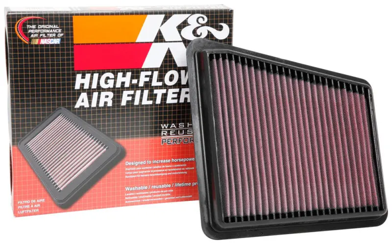 K&N KNN33-5073 2018 Kia Stinger L4-2.0L F/I Replacement Drop In Air Filter №10