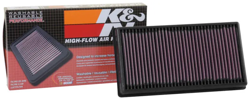 K&N KNN33-5071 2018 Volkswagen Atlas 3.6L V6 F/I Replacement Drop In Air Filter №20